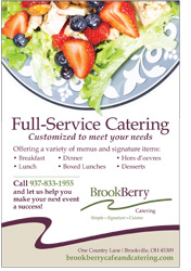 Brookberry Café: Newspaper Ad